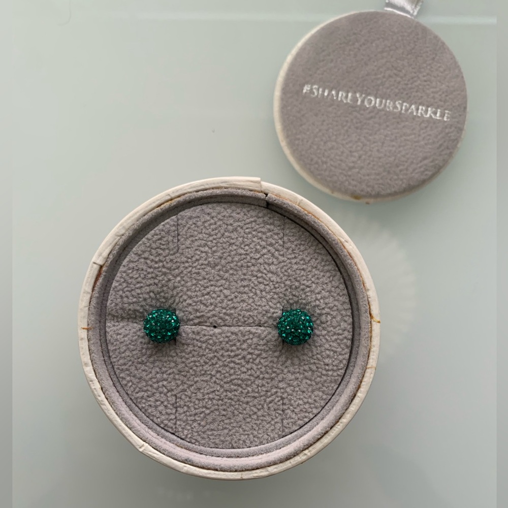 Emerald Green Hillberg & Berk Sparkle Balls